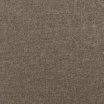 vidaXL Repose-pied Taupe 70x55x41 cm Tissu