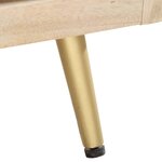 vidaXL Table basse 90x45x40 cm Bois de manguier massif