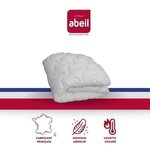 ABEIL Couette chaude 200 x 200 cm blanc