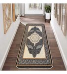 Tapis de salon OTTOMAN 80 x 150 cm - Noir