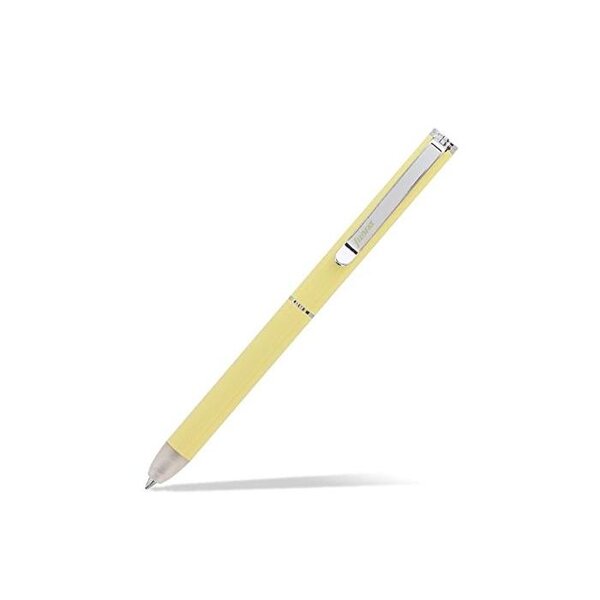 Stylo-bille effaçable 'classic pastels' jaune filofax