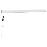 vidaXL Auvent rétractable anthracite 4x3 m tissu et aluminium