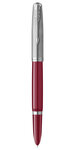 PARKER 51 Stylo Plume  Corps Résine Bordeaux + Capuchon inox poli  Plume fine  Coffret cadeau