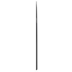 vidaXL Plaque de verre de cheminée Demi-rond 1200x600 mm