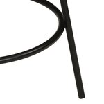 vidaXL Tabourets de bar lot de 2 bois de manguier massif
