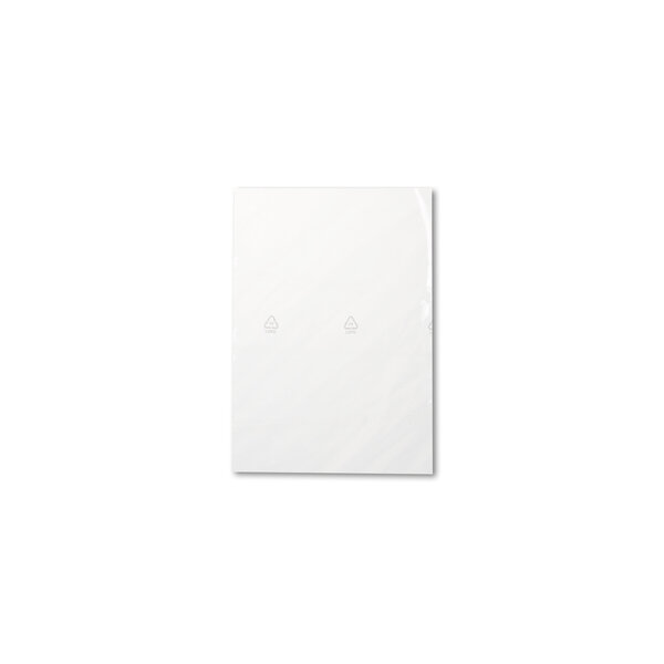 Lot de 1000 sachets plastiques sans fermeture 210x300mm épaisseur standard 50µ