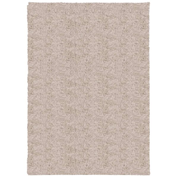 vidaXL Tapis shaggy PAMPLONA poils longs moderne beige 120x170 cm