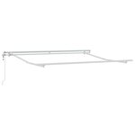 Store Rétractable automatique vidaXL Gris clair 300x250 cm