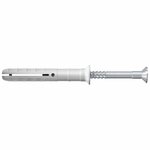Fischer jeu de chevilles à tête fraisée hammerfix n 6 x 80/50 s 50 pièces