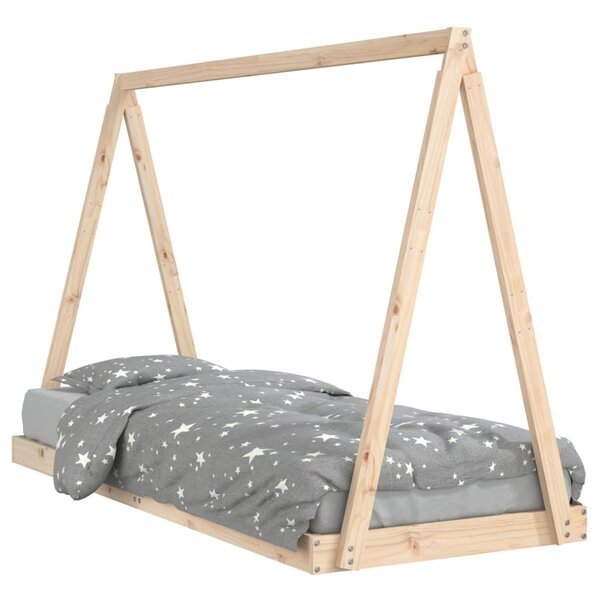 vidaXL Cadre de lit pour enfants 80x200 cm bois de pin massif