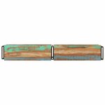 vidaXL Meuble TV 200x30x40 cm bois massif de récupération