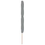 Tête de lit capitonnée Gris clair 140 cm en tissu