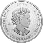 Pièce de monnaie en Argent 20 Dollars g 31.39 Millésime 2024 Commemorating Black History AMBER VALLEY