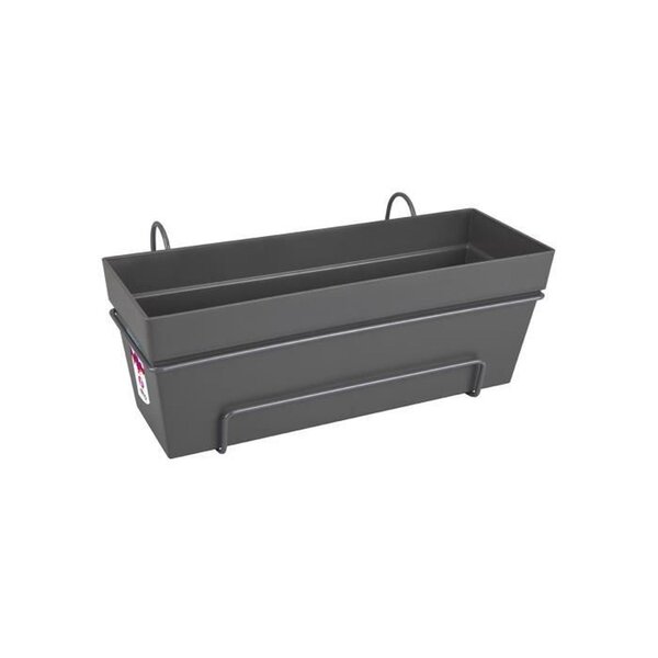 Loft Urban Balconnière Allin1 50 - Noir - 49 x 27 x 21 cm - 100  recyclé
