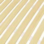 vidaXL Sommier à lattes avec 17 lattes 80x200 cm