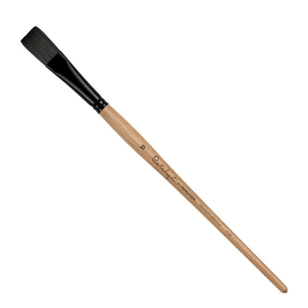 Pinceau bipointe Polytip Flat (Plat Long) 10