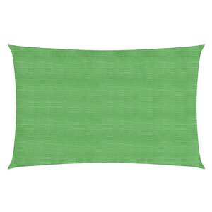 vidaXL Voile d'ombrage 160 g/m² Vert clair 2x5 m PEHD