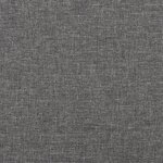 vidaXL Repose-pied Gris clair 45x29 5x35 cm Tissu