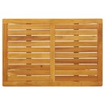 vidaXL Ensemble de balcon avec coussins 3 Pièces bois massif d'acacia