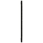 vidaXL Tête de lit murale Noir 146x3x91 5 cm Bois massif de pin