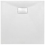 vidaXL Bac de douche SMC Blanc 90 x 90 cm