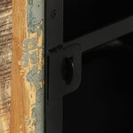 vidaXL Meuble TV 110x30x45 cm Bois de récupération massif