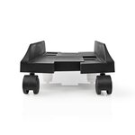 Support d'Ordinateur de Bureau | Largeur Réglable | 4 Roulettes Verrouillables
