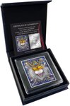 Pièce de monnaie en Argent 2 Dollars g 50 Millésime 2024 Dark Nature LION MANTRA
