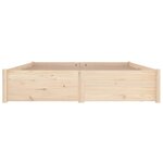 vidaXL Cadre de lit sans matelas avec tiroirs 160x200 cm