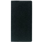 Agenda SILMA Couv Plast Grainée noir 8,8 x 17 cm QUOVADIS