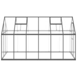 vidaXL Serre avec cadre de base anthracite 334x169x195 cm aluminium