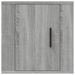 vidaXL Meubles TV muraux 2 Pièces Sonoma gris 40x34 5x40 cm