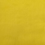 vidaXL Fauteuil avec repose-pied jaune 60 cm velours