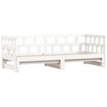 vidaXL Lit de jour et lit gigogne sans matelas 90x190 cm bois massif