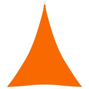 Vidaxl voile de parasol tissu oxford triangulaire 4x5x5 m orange