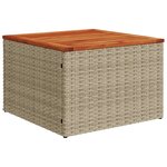 vidaXL Salon de jardin 9 Pièces avec coussins gris résine tressée