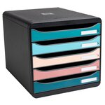 Module De Classement Big Box Plus 5 Tiroirs Skandi - Couleurs Assorties - Exacompta