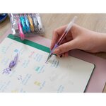 Roller Encre Gel Grip 2185 Noir Pointe 0 7 mm x 10 EDDING