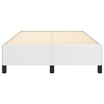 vidaXL Cadre de lit blanc 120x190 cm similicuir