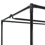 vidaXL Garde-robe Gris 75x50x160 cm
