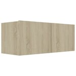 vidaXL Ensemble de meubles TV 7 Pièces Chêne sonoma Bois d'ingénierie