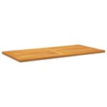 vidaXL Plateau de table 100x50x2 2 cm en bois massif d'acacia