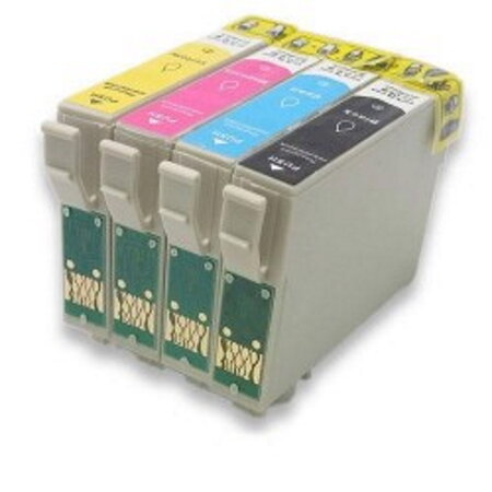 Pack de 4 cartouches compatibles t1295 pour imprimantes epson