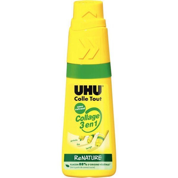 Flacon de colle UHU ReNature Collage 3 en 1 35 g