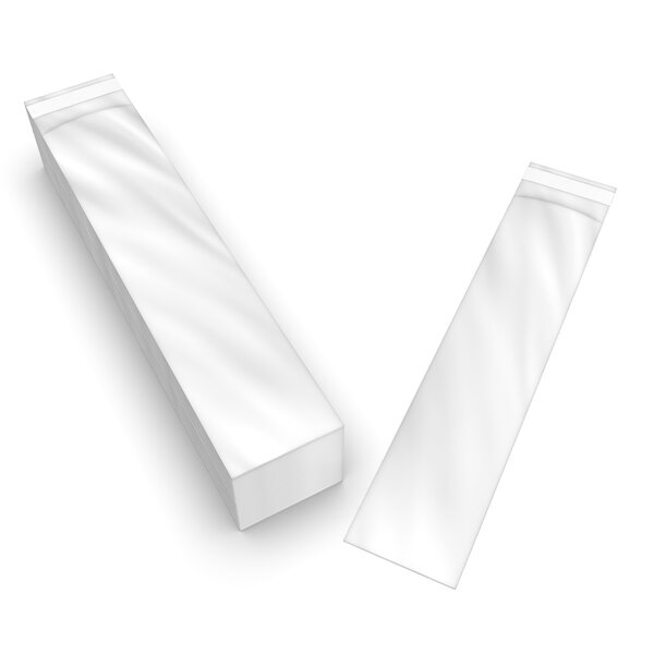 Lot de 500 sac cellophane transparent 235x52 mm