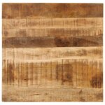 vidaXL Table basse 80x80x40 cm Bois de manguier massif