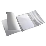 Trieur Style 12 Touches en Polypropylène Effet brossé Blanc LEITZ