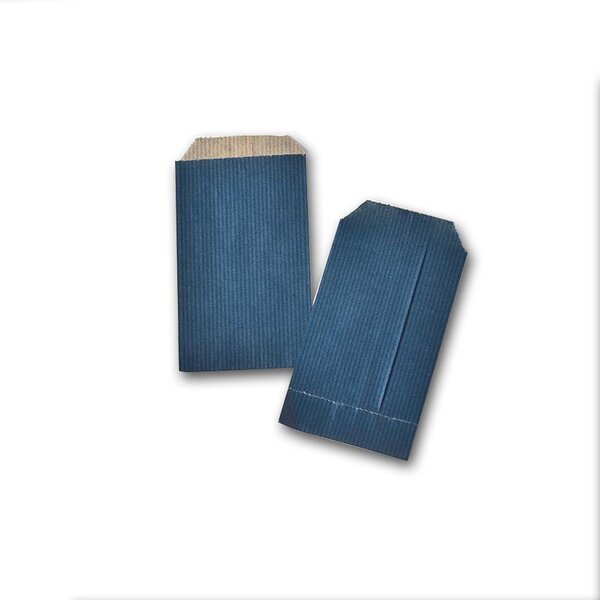 Boîte de 250 pochettes cadeau bleues 70x120 60 g/m² gpv