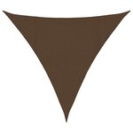 vidaXL Voile d'ombrage 160 g/m² Marron 4 5x4 5x4 5 m PEHD