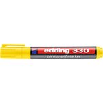 Marqueur Permanent 330 Jaune Pointe Biseautée 1-5 mm x 10 EDDING
